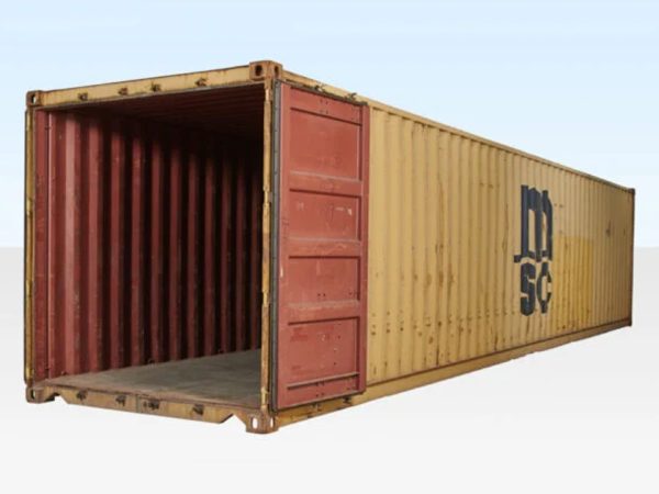 40′ x 8′ gebrauchter High Cube Container – Wind- und wasserdicht – Corten-Stahl – 2,9 m hoch