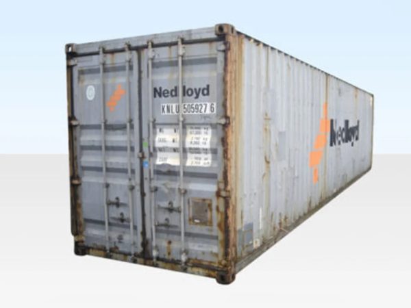 40′ x 8′ gebrauchter Seecontainer – Wind- & wasserdicht – Cortenstahl – Cargo-Worthy - Image 3