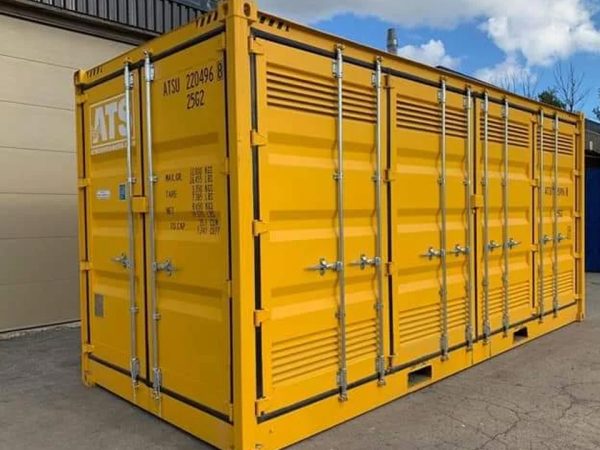 30 Fuß x 8 Fuß gelber Lagercontainer – One Trip, gekürzt - Image 4