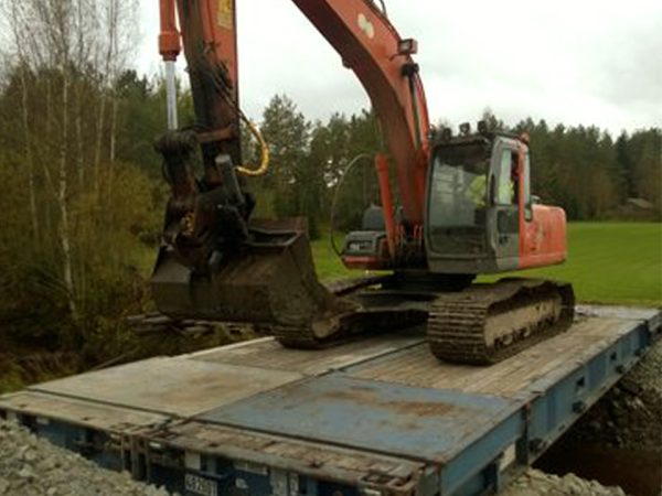 40 Fuß x 8 Fuß gebrauchter Flat-Rack-Container – ohne Seitenwände - Image 4