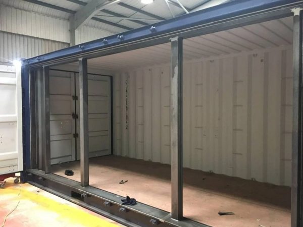 20 Fuß Gebrauchtcontainer mit seitlichem Zugang – Wind- und Wasserdicht - Image 4