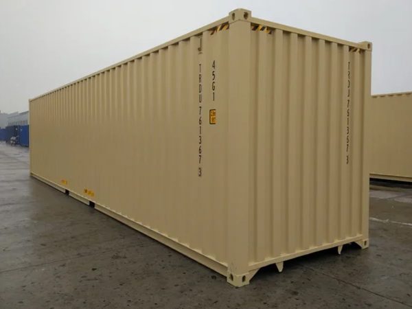 Gebrauchter 40 Fuß Seecontainer aus Cortenstahl – Wind- & wasserdicht - Image 4