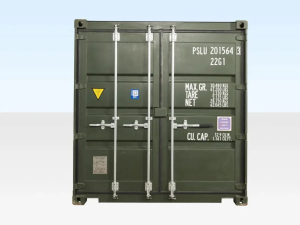20 Fuß x 8 Fuß Tunnelcontainer (Doppeltüren) – One Trip - Image 4