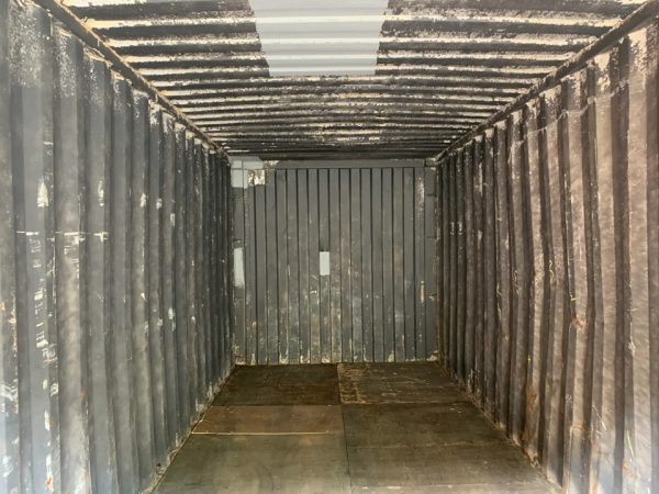 20 Fuß Seecontainer – Gebraucht – Wind- und wasserdicht – Ziegelrot – 8,5 Fuß hoch – Lagercontainer - Image 4