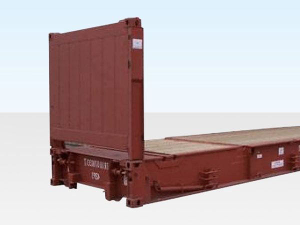 40 Fuß Flat-Rack-Container – Neu oder gebraucht – ohne Seitenwände - Image 4