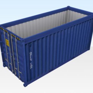 20 Fuß x 8 Fuß gebrauchter Offener Container mit Planendach – Wind- & wasserdicht